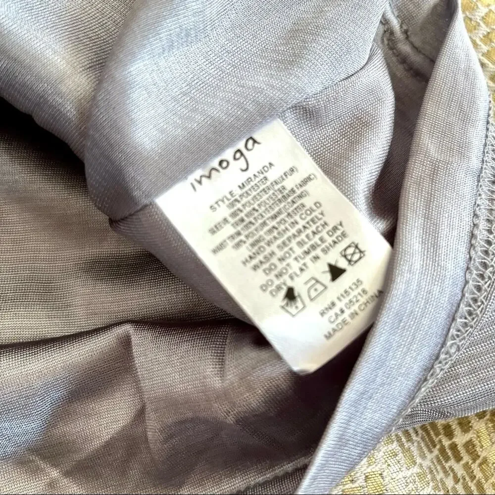 Imoga Miranda girls gold tone special occasion dress size 4